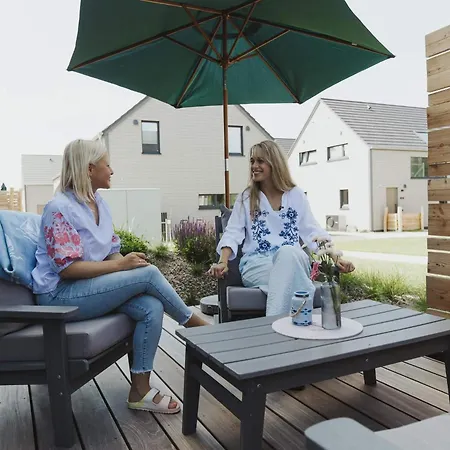 펜션 Familienurlaub Im Modernen *